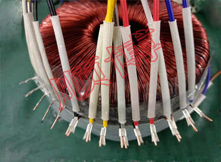 Glass fibre tube for transformer